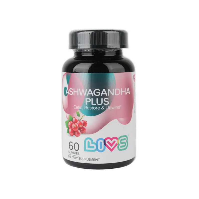 Livs Ashwagandha Plus 60 Gummies