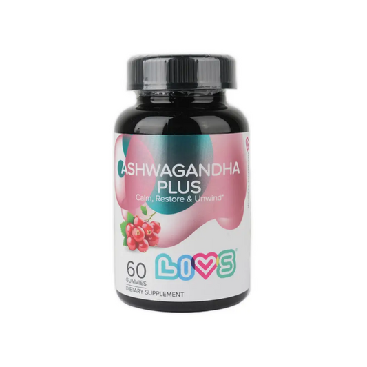 Livs Ashwagandha Plus 60 Gummies