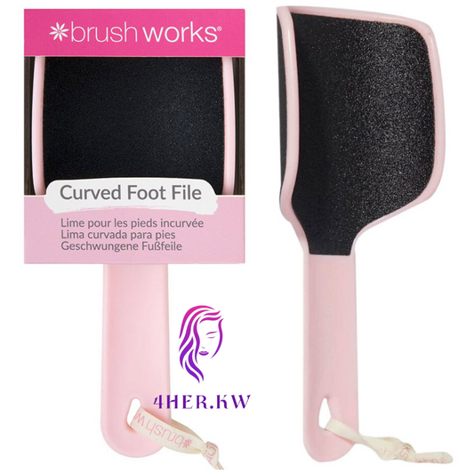 Brushworks Curved Foot File