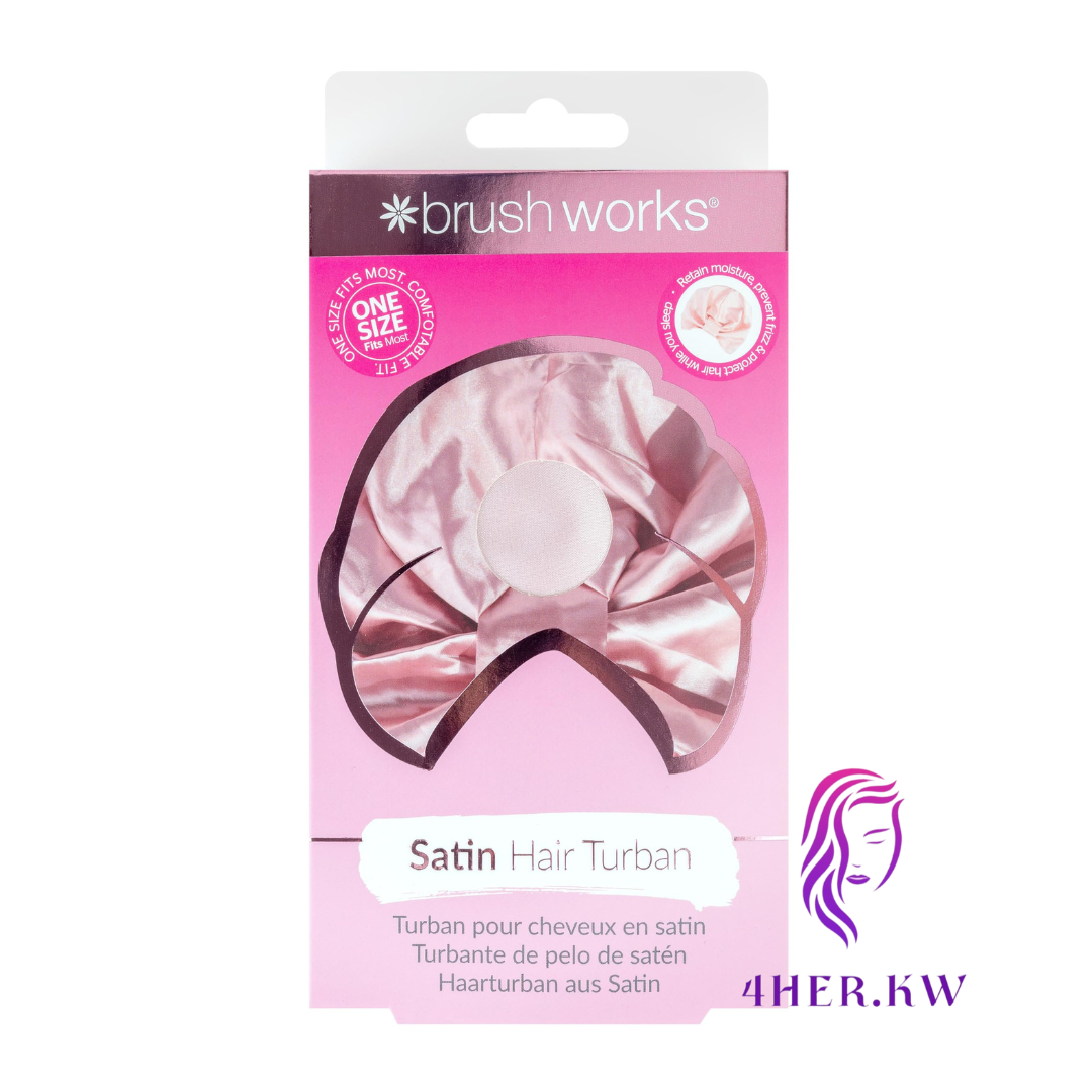 Brushworks Satin Hair Turban